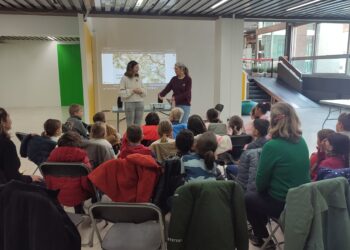 Visite de la bibliothèque municipale par les enfants du Cycle 2