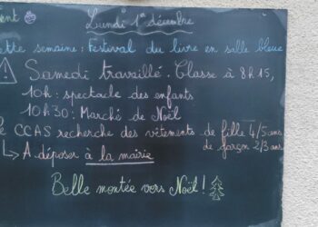 Lundi 1er décembre 2025 – Avent