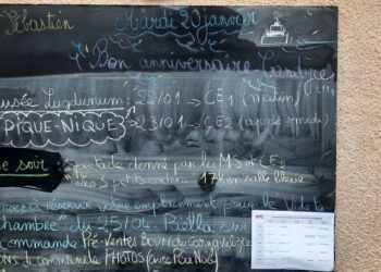 Mardi 20 janvier 2026 – Belle fête aux Sébastien ! Happy birthday to Candyce en CM1 !