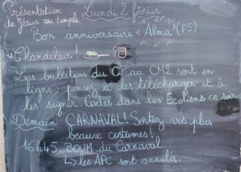 Lundi 2 février 2026 – Présentation de Jésus au temple – Un très bel anniversaire à Alma en PS ! C&rsquo;est la Chandeleur !