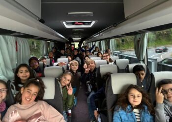 Départ en classe transplantée pour les CM