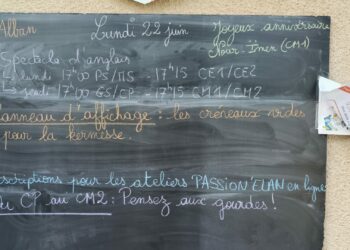 Lundi 22 juin 2026 – Saint Alban ! Un très bel anniversaire à Nour-Imen en CM1 !