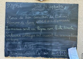 Jeudi 24 septembre 2026 – Saint Thècle ! Belle journée !